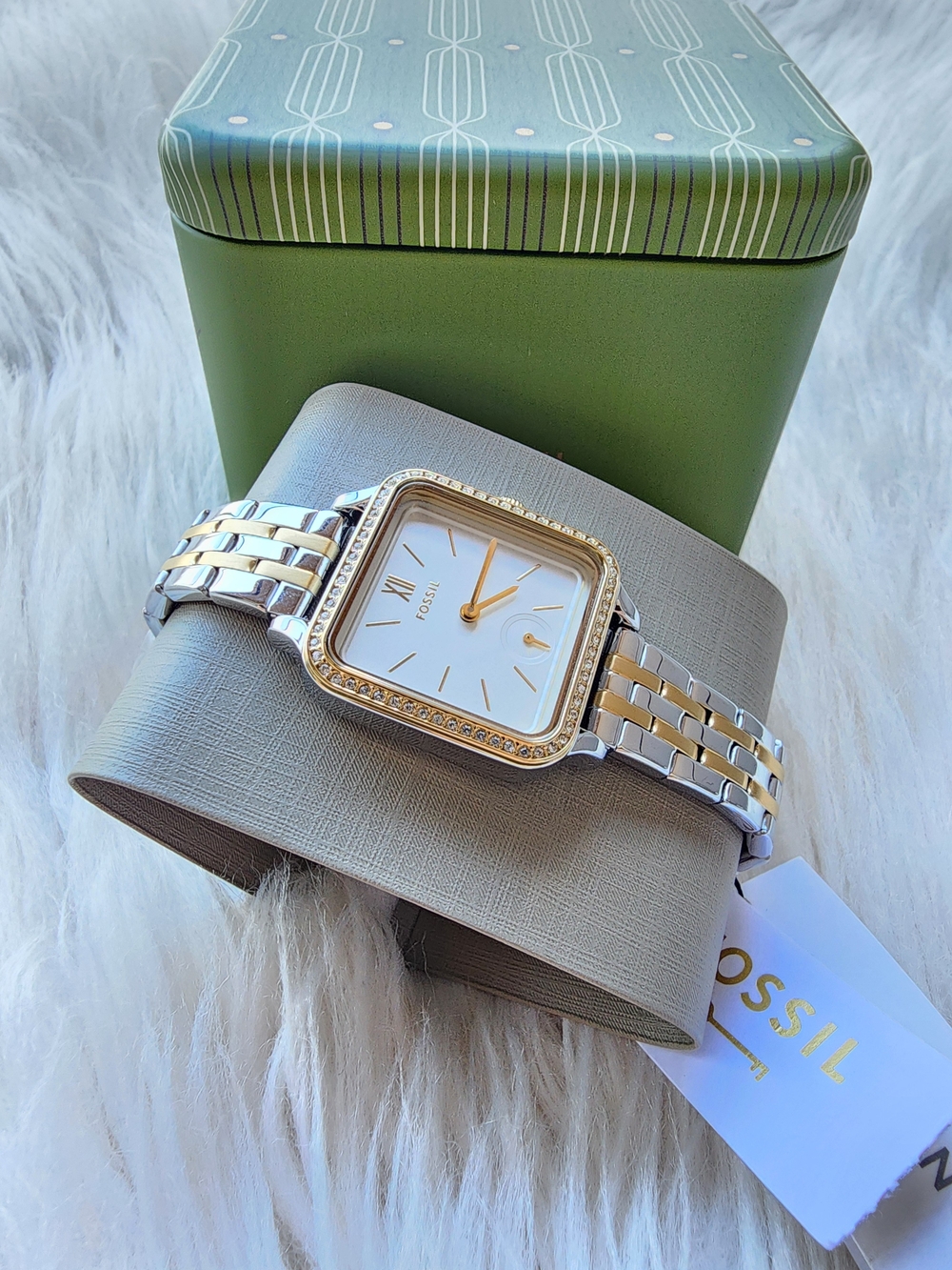 Fossil Women's Two-Tone Watch Original Brand New - Picture 8 of 10